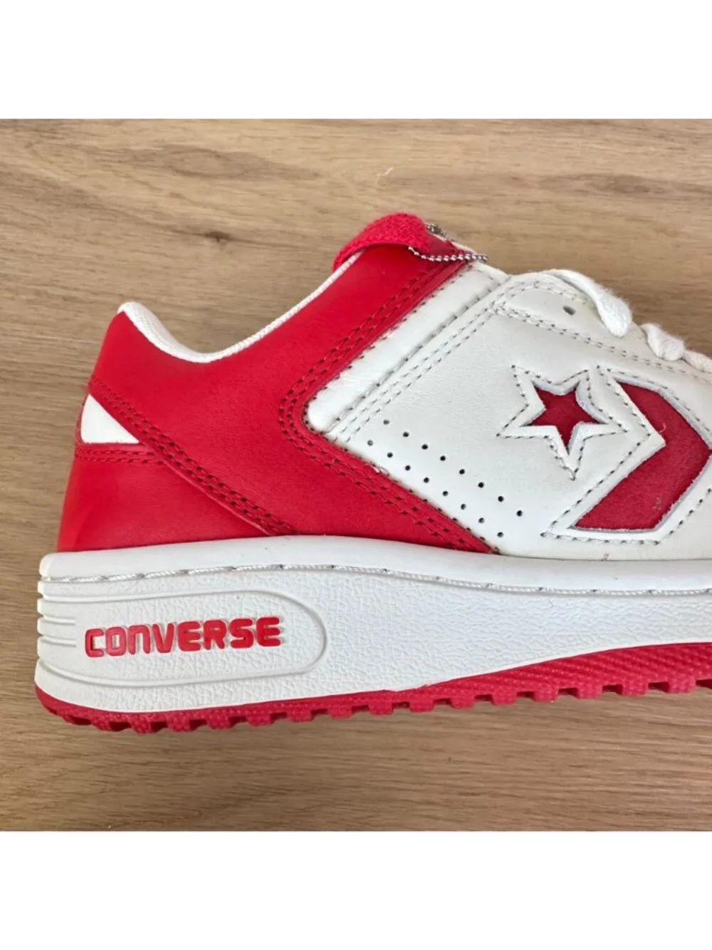 Converse Weapon Low Red White 8.5 Men Shoes Bird Magic Erving DS Sneaker A10598C